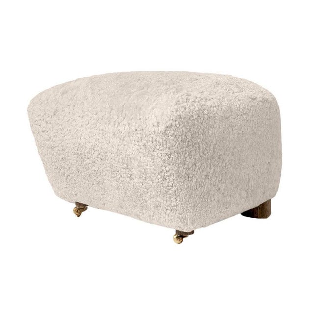 Audo Copenhagen Tired Man Foot Stool - Sheepskin