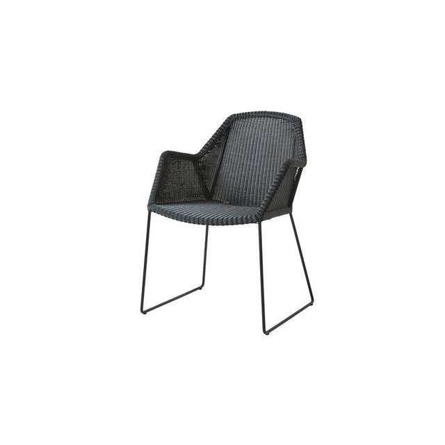 Cane-line Breeze Armchair with Sled Base (Priced Each, Sold In Sets of 2)