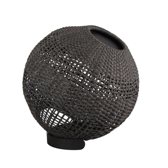 Cane-line Illusion Round Table Lamp