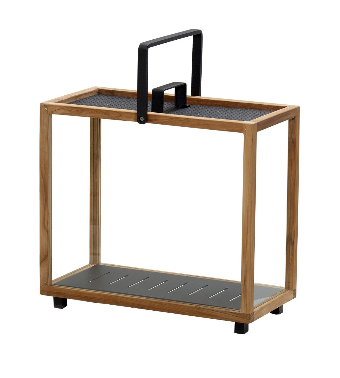 Cane-line Lighthouse Lantern in Teak, Rectangular (Priced Each, Sold In Sets of 2)