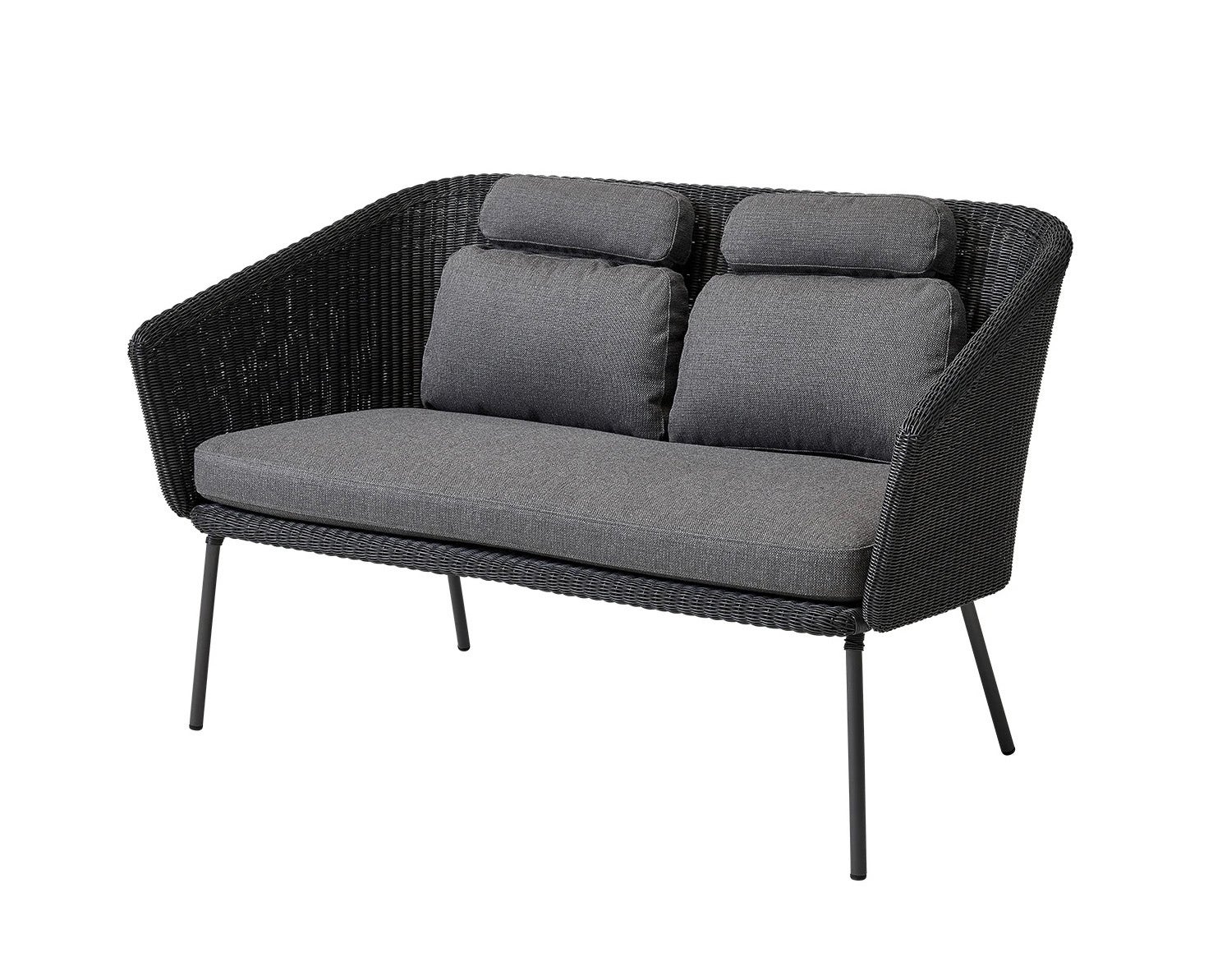 Cane-line Mega Dining Bench, Includes Cushion Set