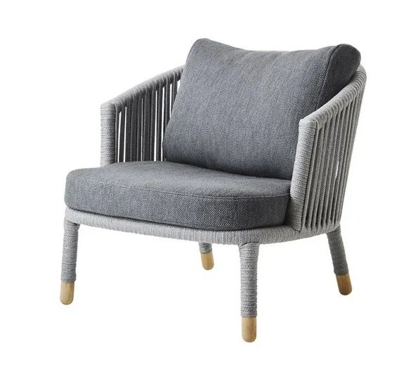 Cane-line Moments Outdoor Lounge Chair, Includes Cushion Set