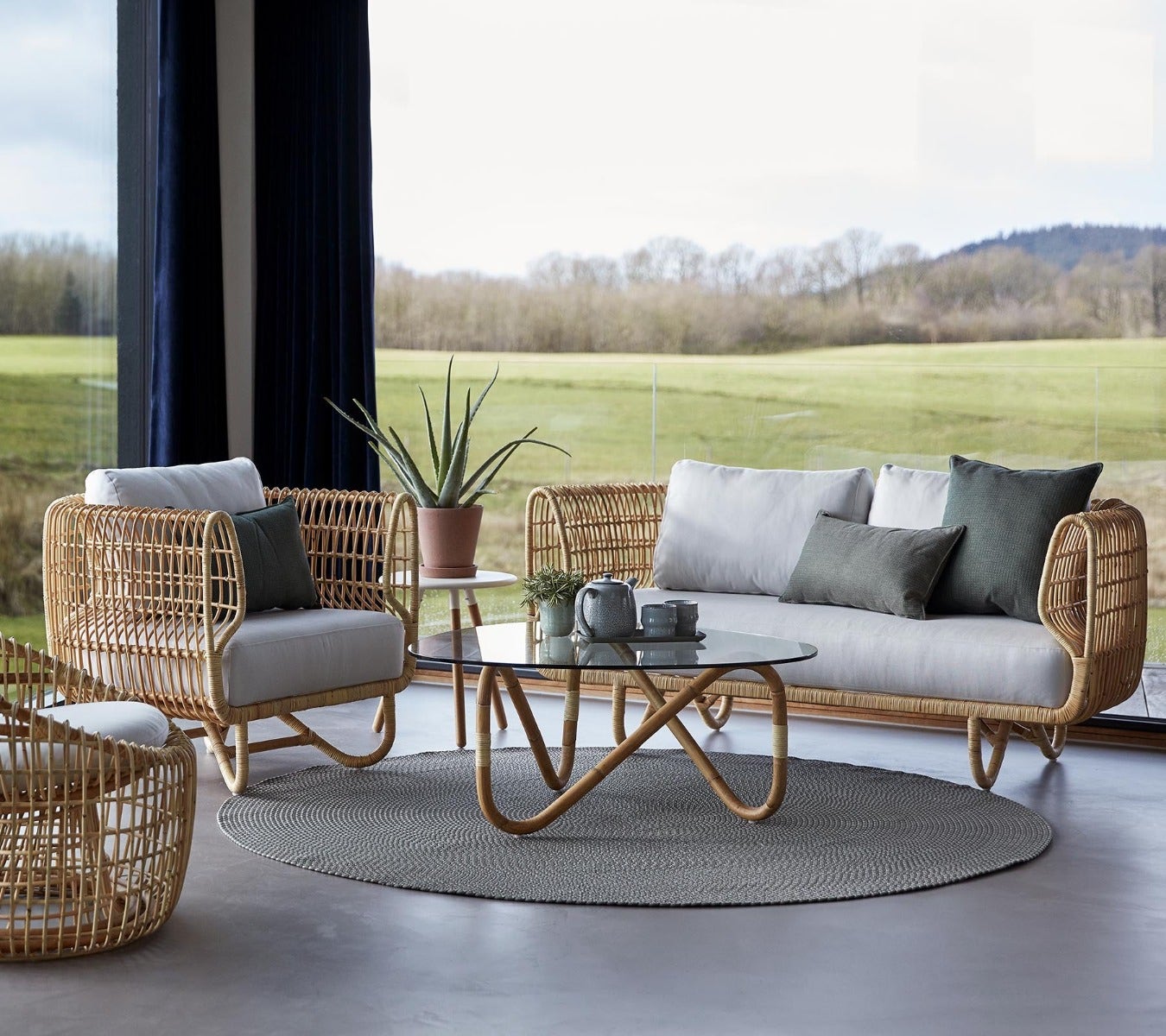 Cane-Line Nest Lounge Chair - Thumbnail 3