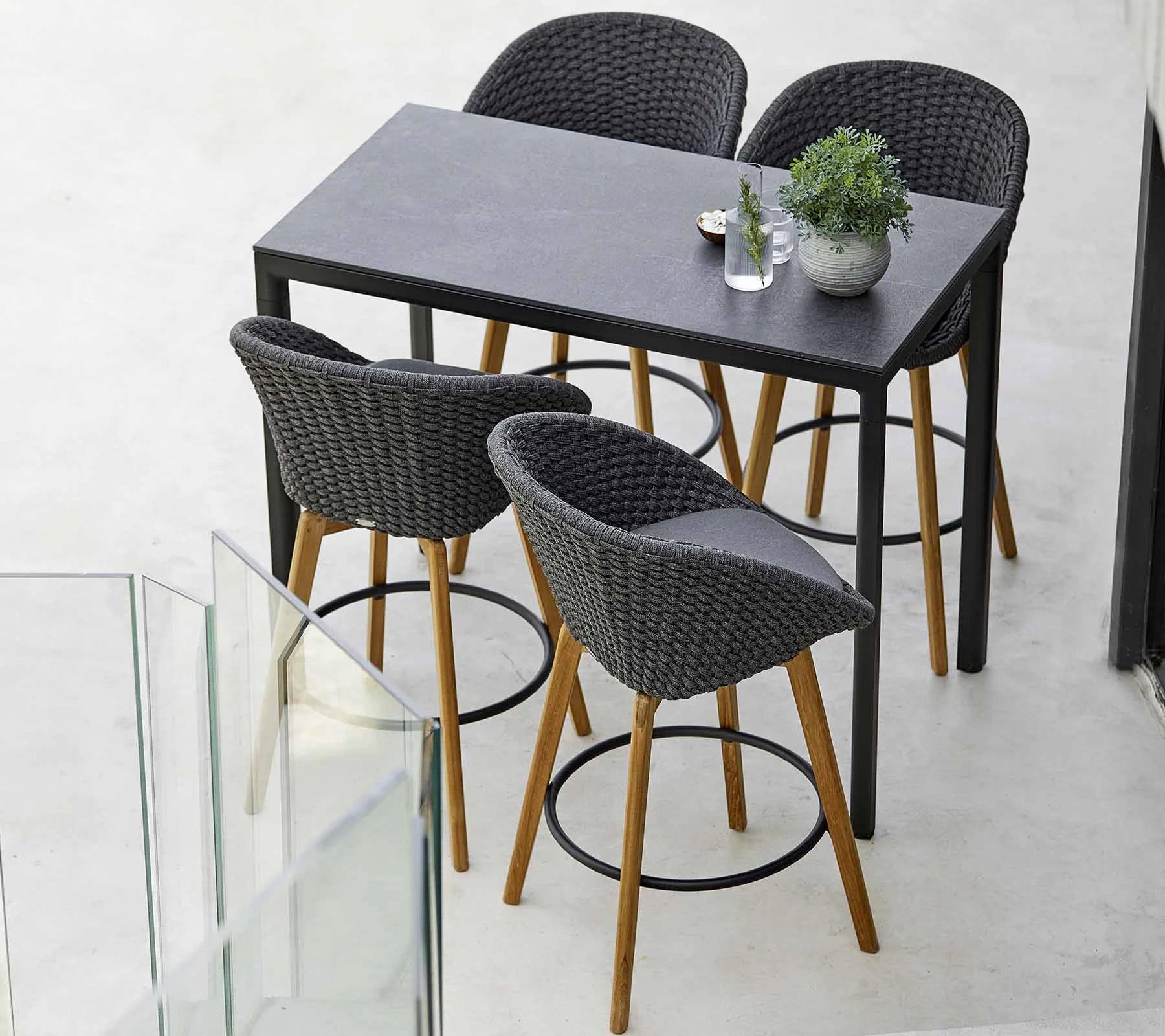 Cane-line Peacock Bar Chair - Thumbnail 2