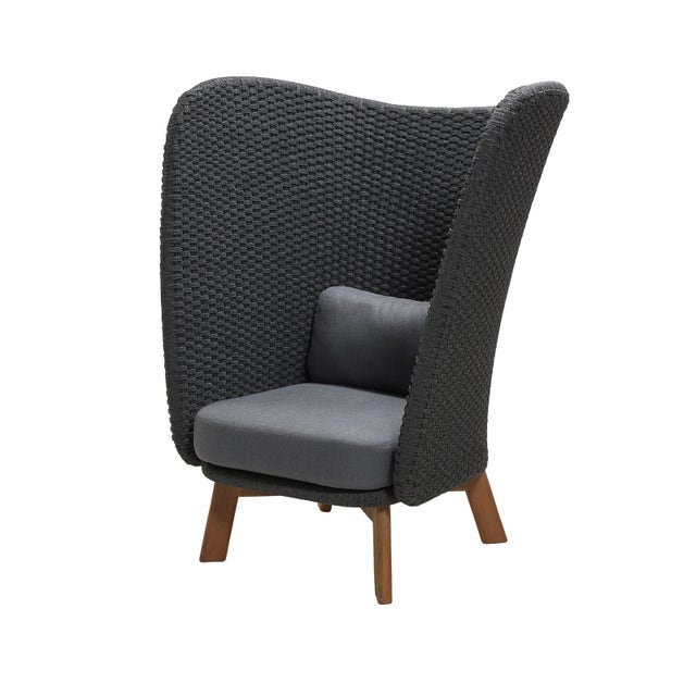 Cane-line Peacock Rope Wing Highback Chair