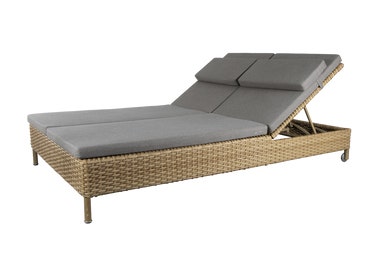 Cane-line Rest Double Sunbed