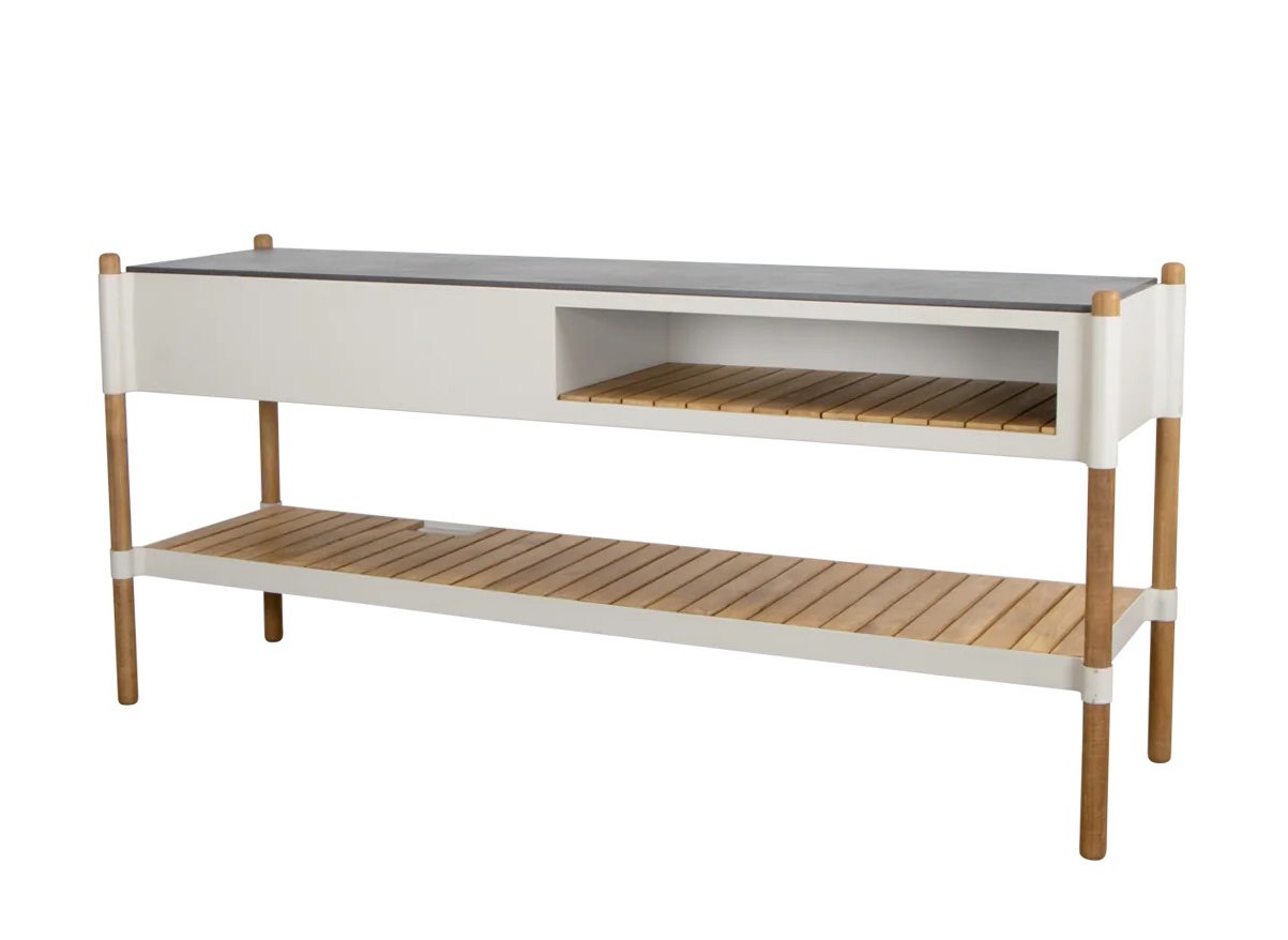 Cane-line Sticks Kitchen Module with Teak Shelf