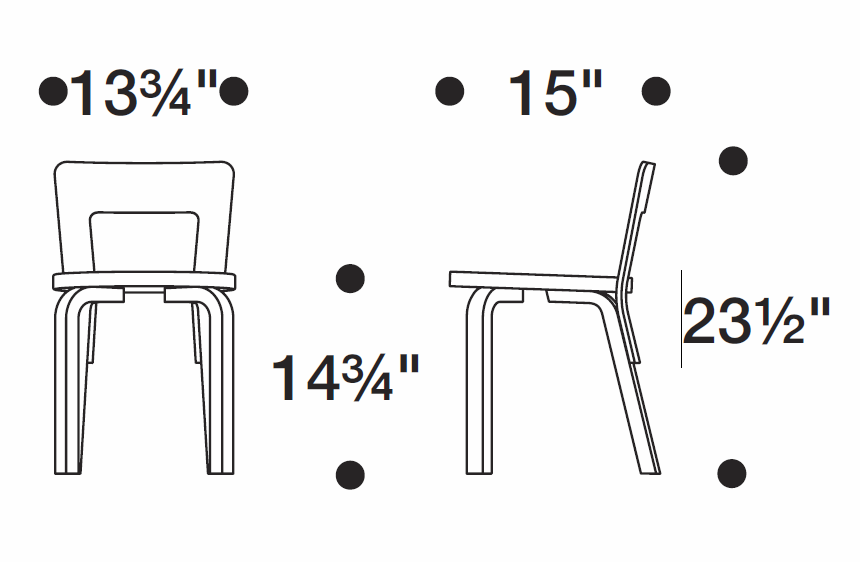 Artek N65 Childrens Chair
