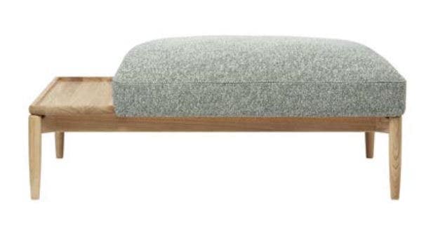 Carl Hansen & Son E350 Embrace Footstool with Table