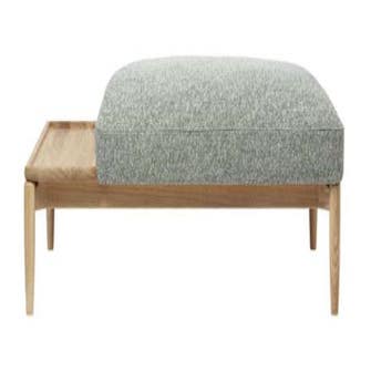 Carl Hansen & Son E350 Embrace Footstool with Table