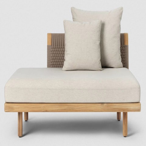 Carl Hansen & Son E530 Embrace Outdoor Lounge Sofa with Short Backrest