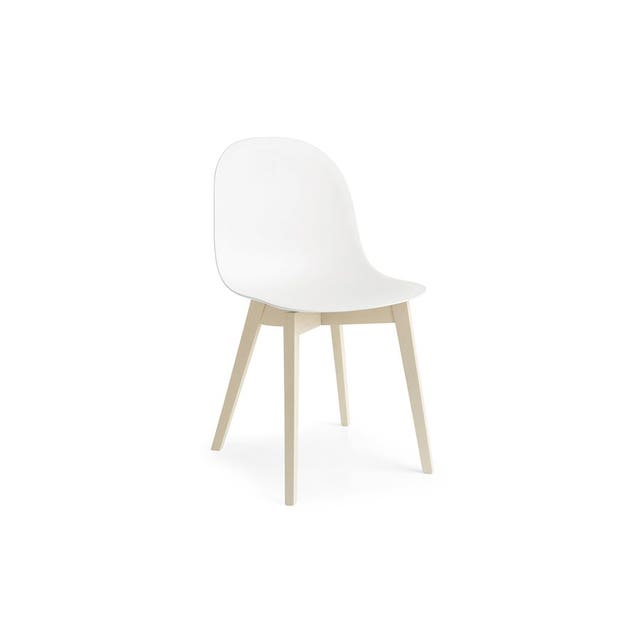 Connubia Academy Wood Base Low Chair (Priced Each, Sold in Sets of 2)