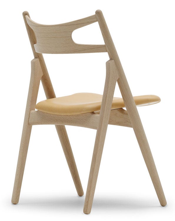 Carl Hansen & Son Sawbuck Chair CH29P - Thumbnail 2