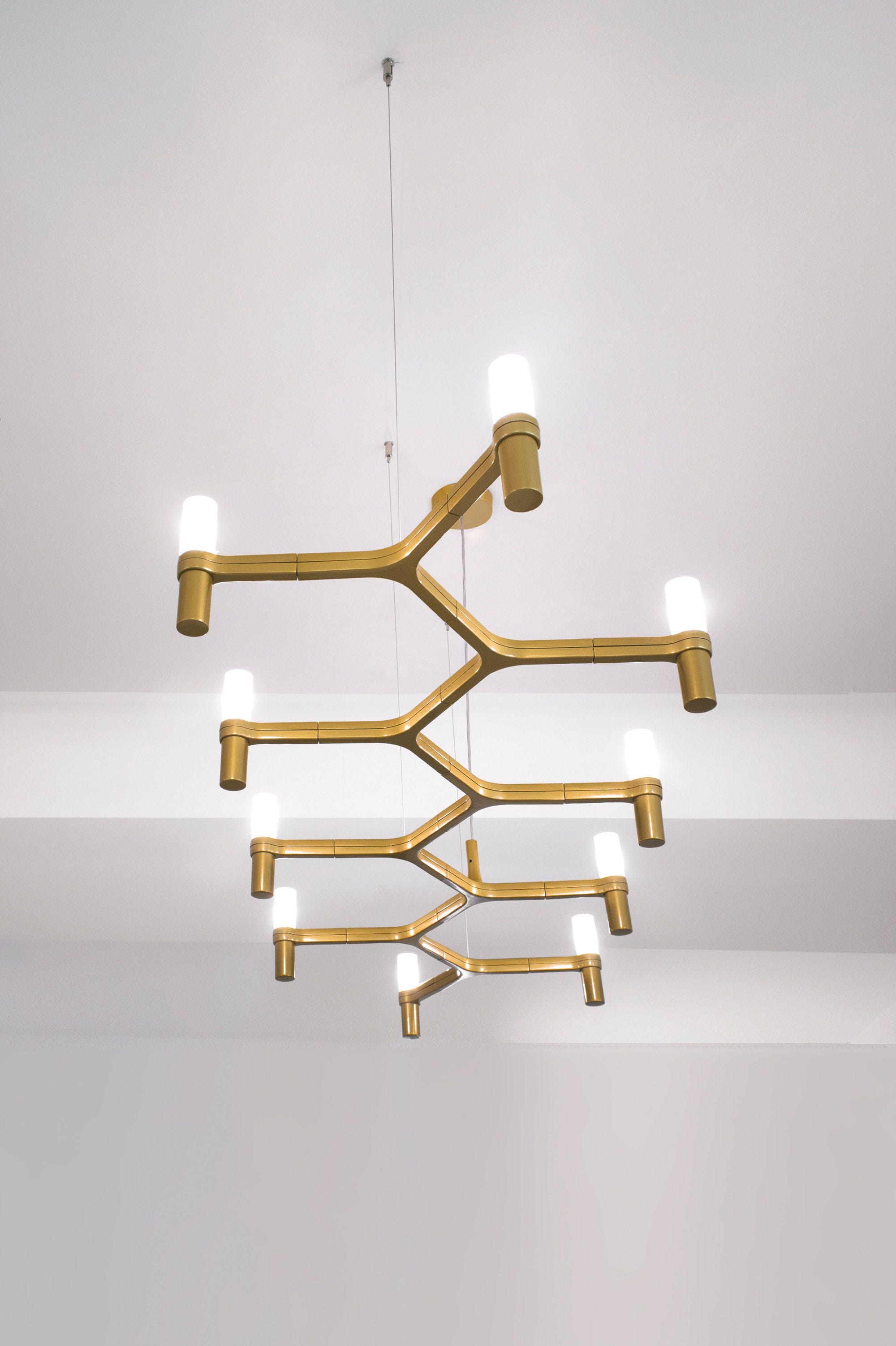 Nemo Crown Plana Linea Pendant Lamp