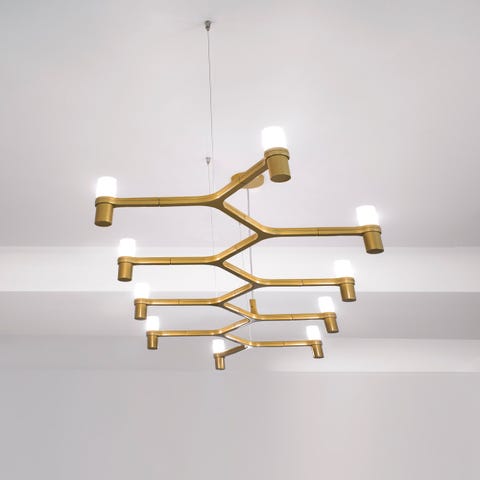 Nemo Crown Plana Linea Pendant Lamp