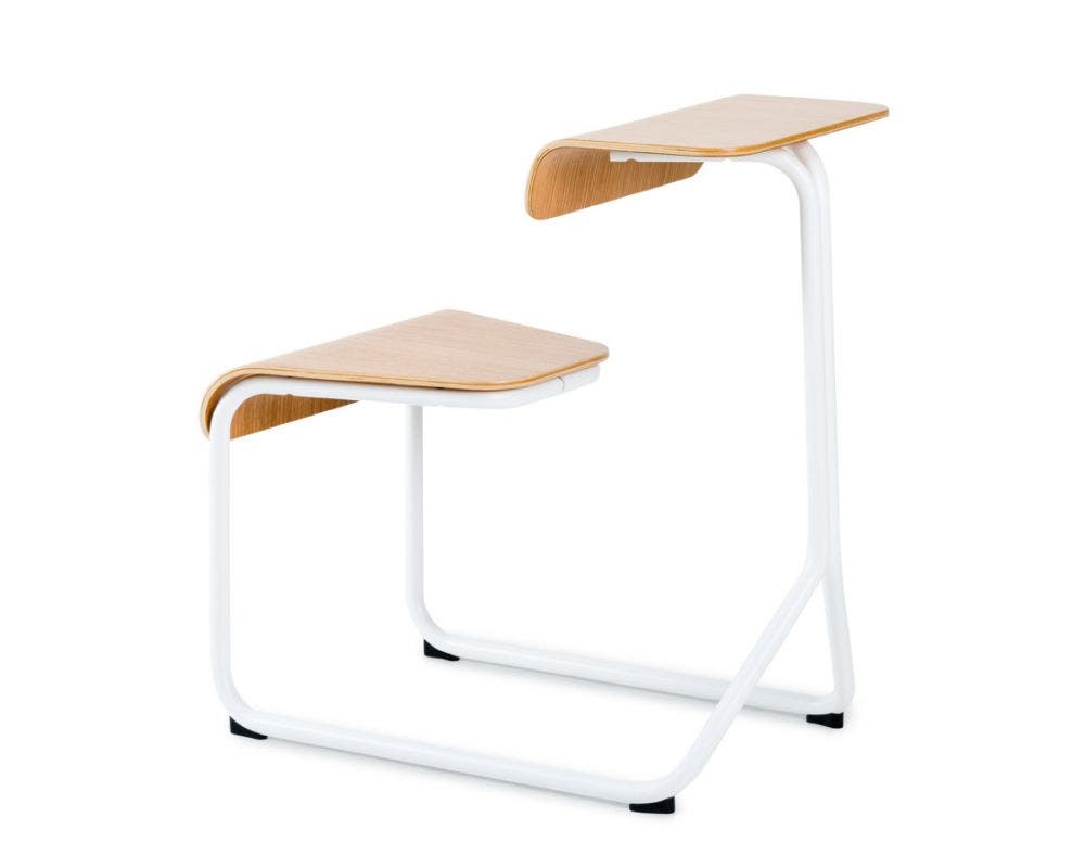 Knoll Toboggan Chair Desk