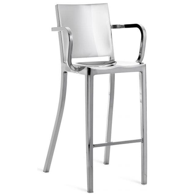 Emeco Hudson Counter Stool with Arms