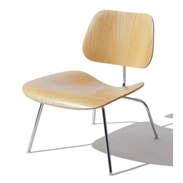 Herman Miller Eames Molded Plywood Dining Chair Metal Legs