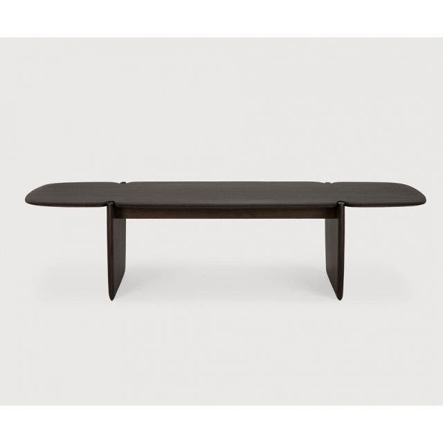 Ethnicraft Mahogany Boomerang Coffee Table