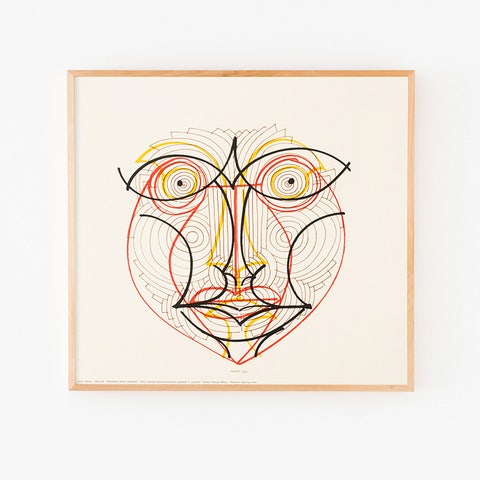 Danese Milano Presenza Degli Antenati Silkscreen Art Prints