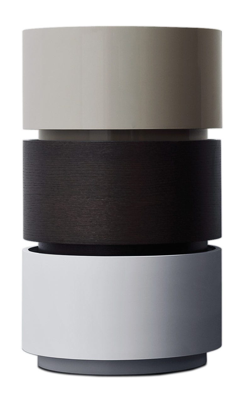 Pianca Dedalo Round Nightstand Stackable 17 Inches - Thumbnail 5