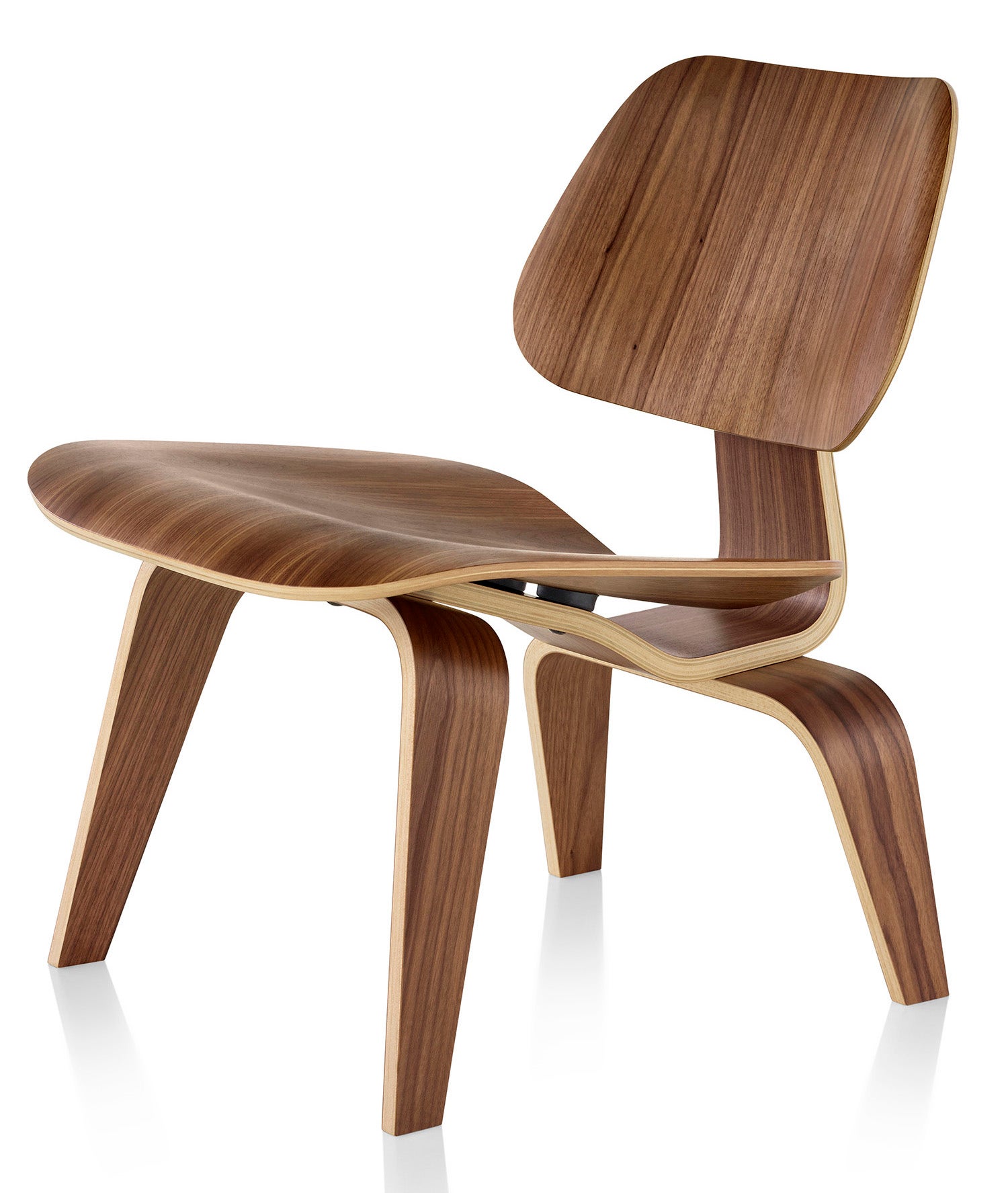 Herman Miller Eames Molded Plywood Lounge Chair - Wood Legs (LCW)