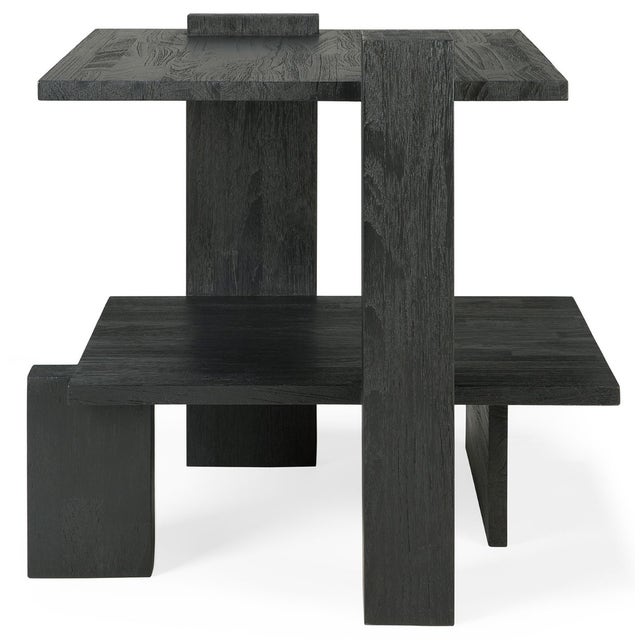 Ethnicraft Abstract Black Side Table