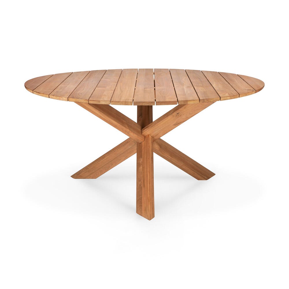 Ethnicraft Circle Outdoor Dining Table
