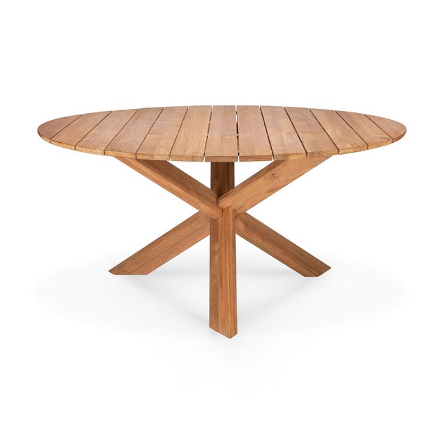 Ethnicraft Circle Outdoor Dining Table