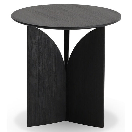 Ethnicraft Fin Black Side Table