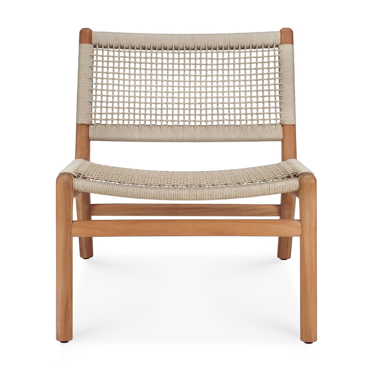 Ethnicraft Jack Woven Outdoor Lounge Chair