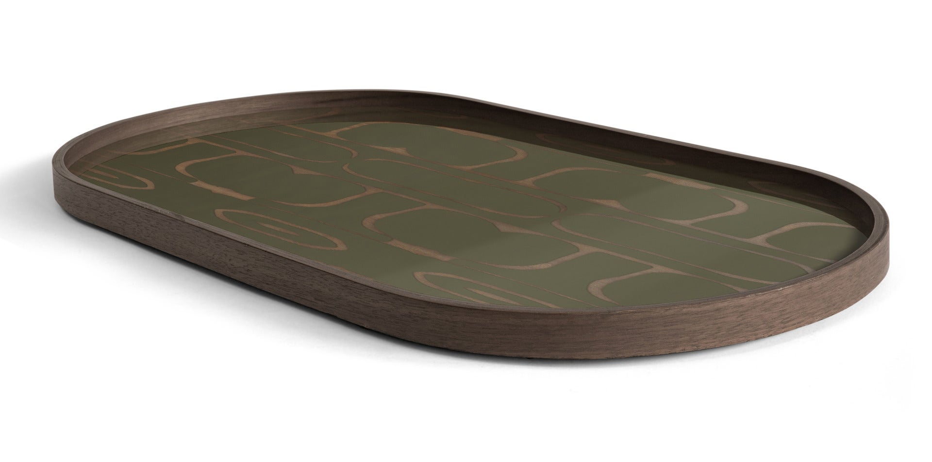 Ethnicraft Second Nature Oblong Glass Tray