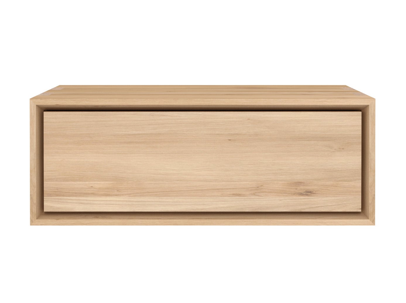 Ethnicraft Nordic II Hanging Bedside Table with 1 Drawer