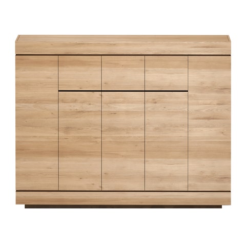 Ethnicraft Burger Sideboard with 5 Doors & 3 Drawers (Not in Source)