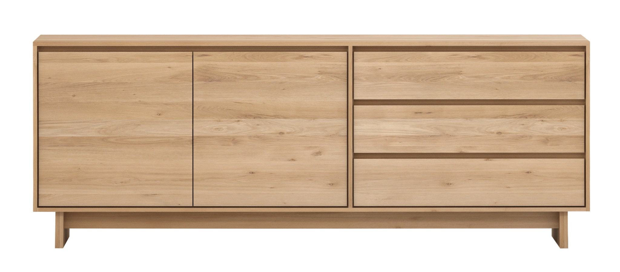 Ethnicraft Wave Sideboard with 2 Doors & 3 Drawers