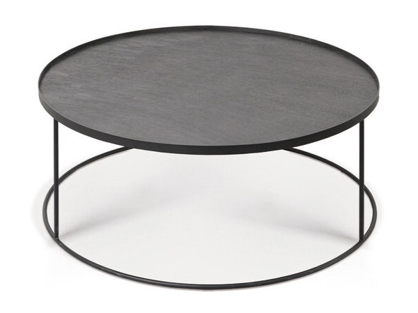 Ethnicraft Round Tray Coffee Table