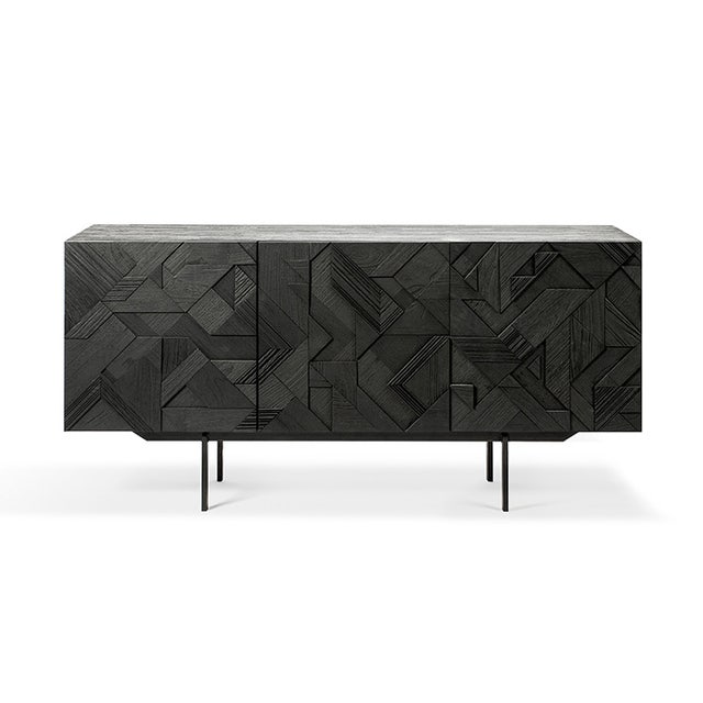 Ethnicraft Teak Graphic Sideboard