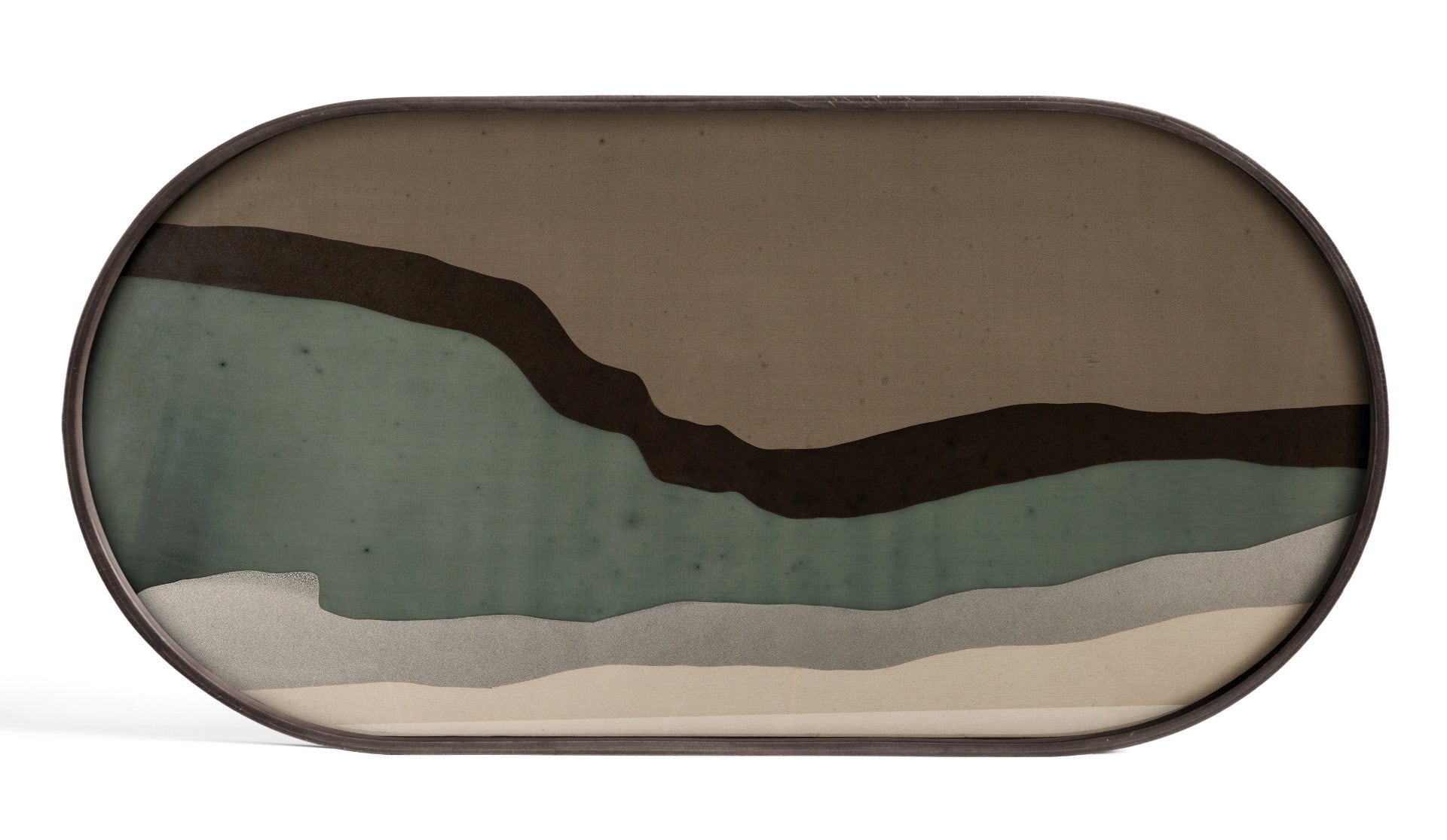 Ethnicraft Wabi Sabi Oblong Glass Tray