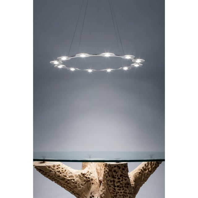 Lumen Center Italia Flat Ring 12 Suspension Lamp