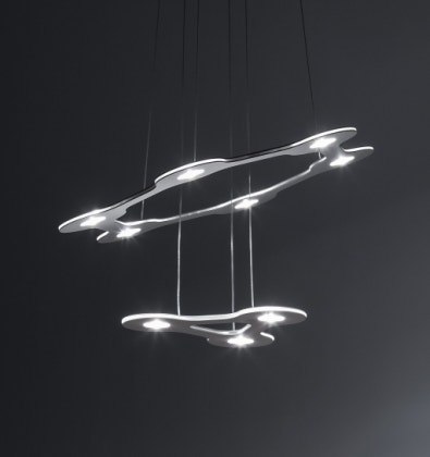 Lumen Center Italia Flat Saturn 1 Suspension Lamp