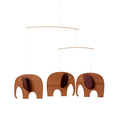 Flensted Baby 3 Elefant Mobile