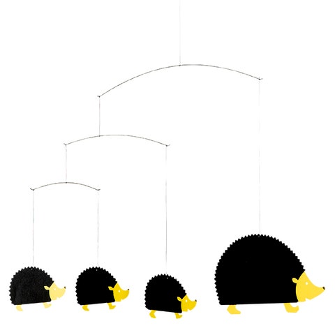 Flensted Hedgehog Family Mobile