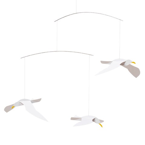 Flensted Soaring Seagulls Mobile