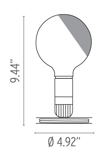 Flos Lampadina Table Lamp - Thumbnail 4