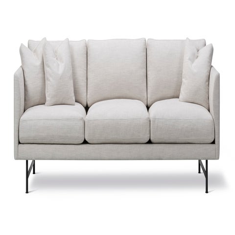 Fredericia Calmo 80 Metal Base 3 Seater Sofa