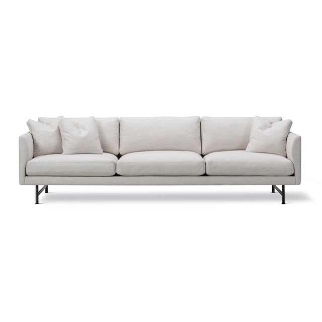 Fredericia Calmo 80 Metal Base 3 Seater Sofa