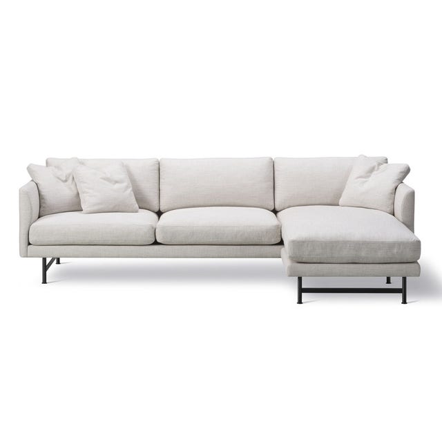 Fredericia Calmo 80 Metal Base 3 Seater Sofa with Chaise