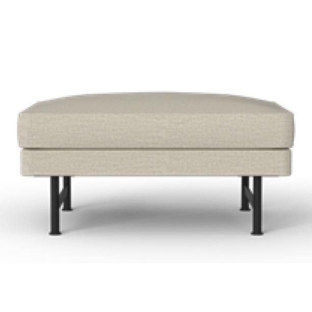 Fredericia Calmo 80 Metal Base Ottoman