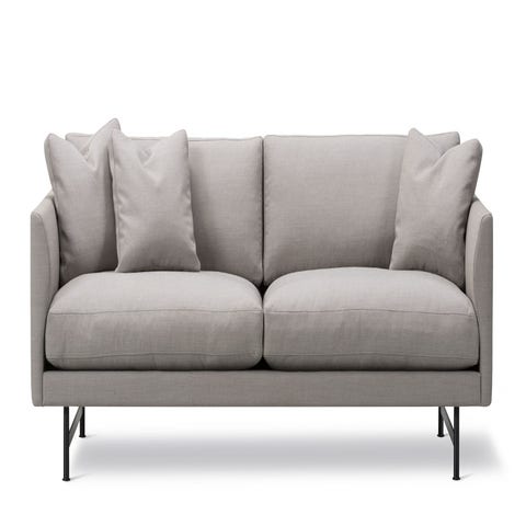 Fredericia Calmo 95 Metal Base 2 Seater Sofa