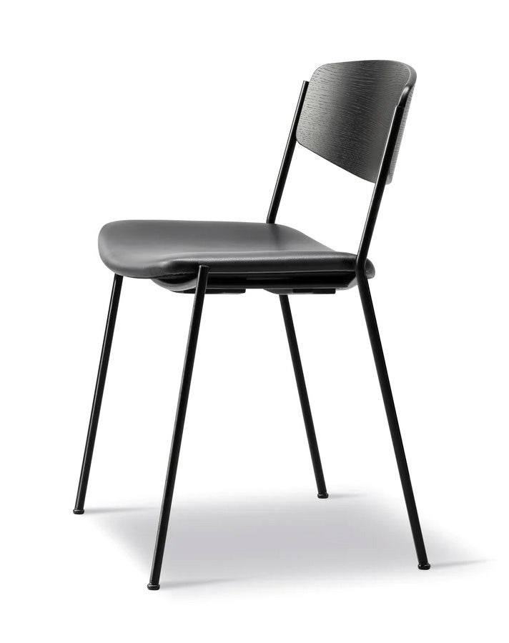 Fredericia Lynderup Chair - Seat Upholstered